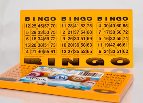Bingolose mit 3 Bingofeldern 75er System