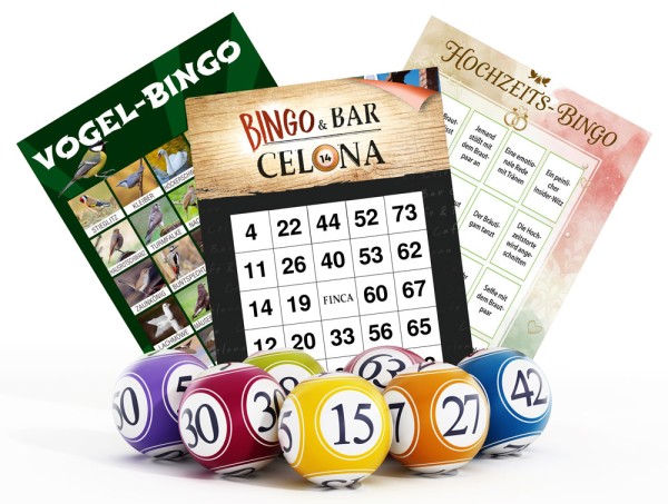 Bingokarten DIN A6 individuell / personalisiert